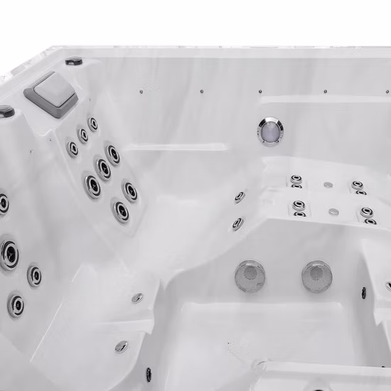 발보아 마사지 스파 야외 월풀 욕조 항온 스파 온수 욕조